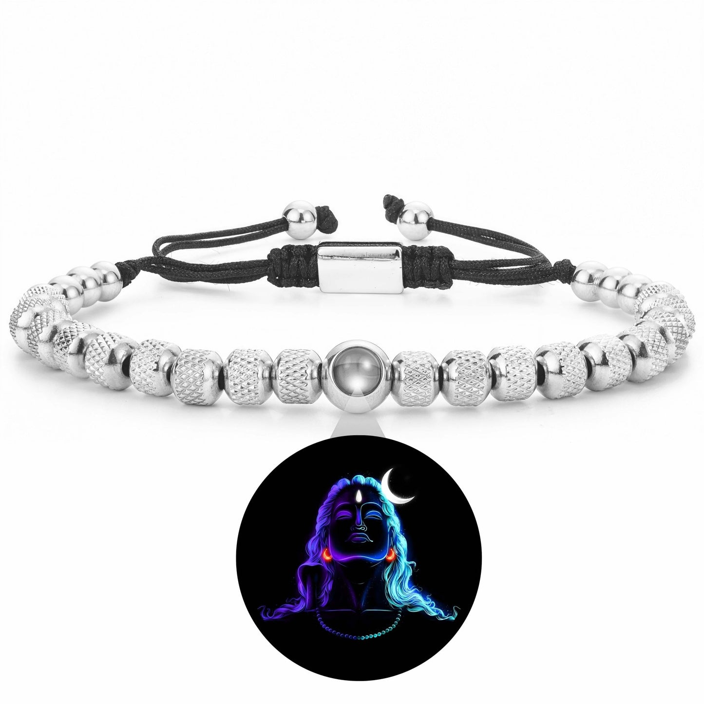 Luxe Glowing Adiyogi Bracelet - Divine Jewels