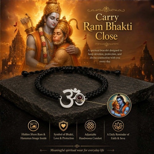 OM Hanuman & Shree Ram Bracelet