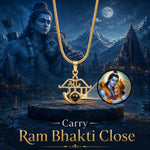 Shree Ram Pendant with Hanuman Ji & Ram Ji Photo