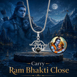 Shree Ram Pendant with Hanuman Ji & Ram Ji Photo