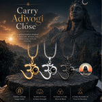 Shiva OM Pendant with Adiyogi Photo