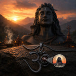 Shiva OM Pendant with Adiyogi Photo