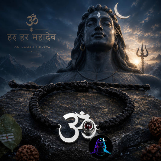 OM Glowing Adiyogi Bracelet